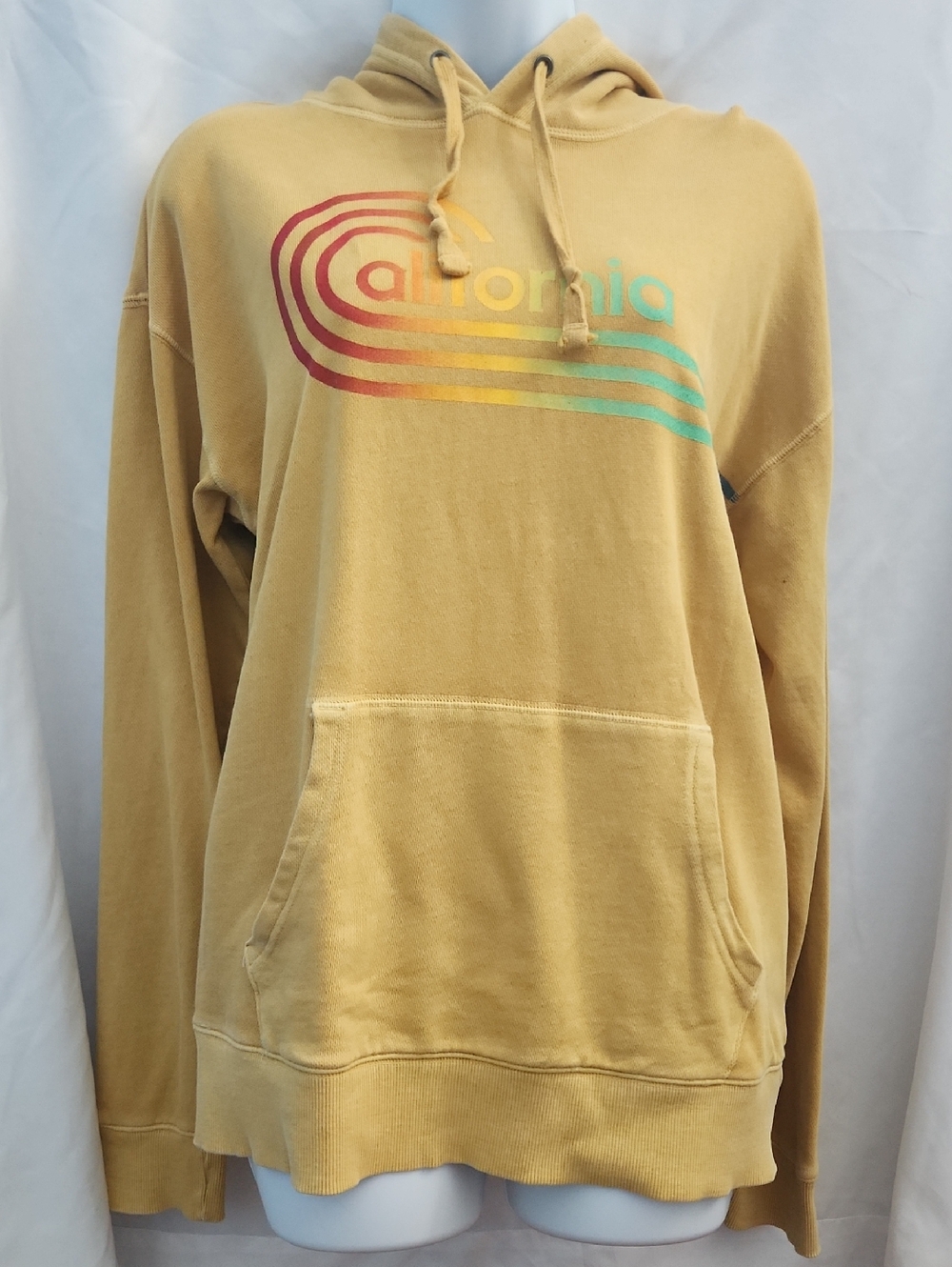 Old Navy California Graphic Hoodie Sweatshirt - Yellow